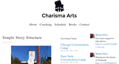 Desktop Screenshot of charismaarts.com